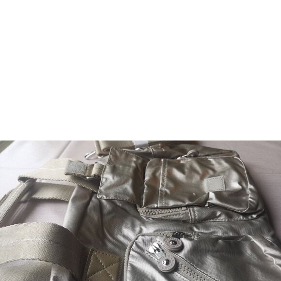 brand new Kipling vintage crossbody Defea Medium Handbag metallic gold - Picture 4 of 8